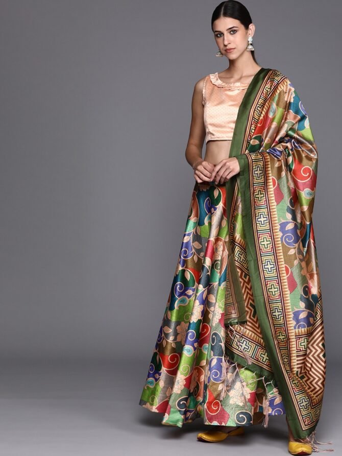 Womens Semi Stiched  Lehenga Choli's