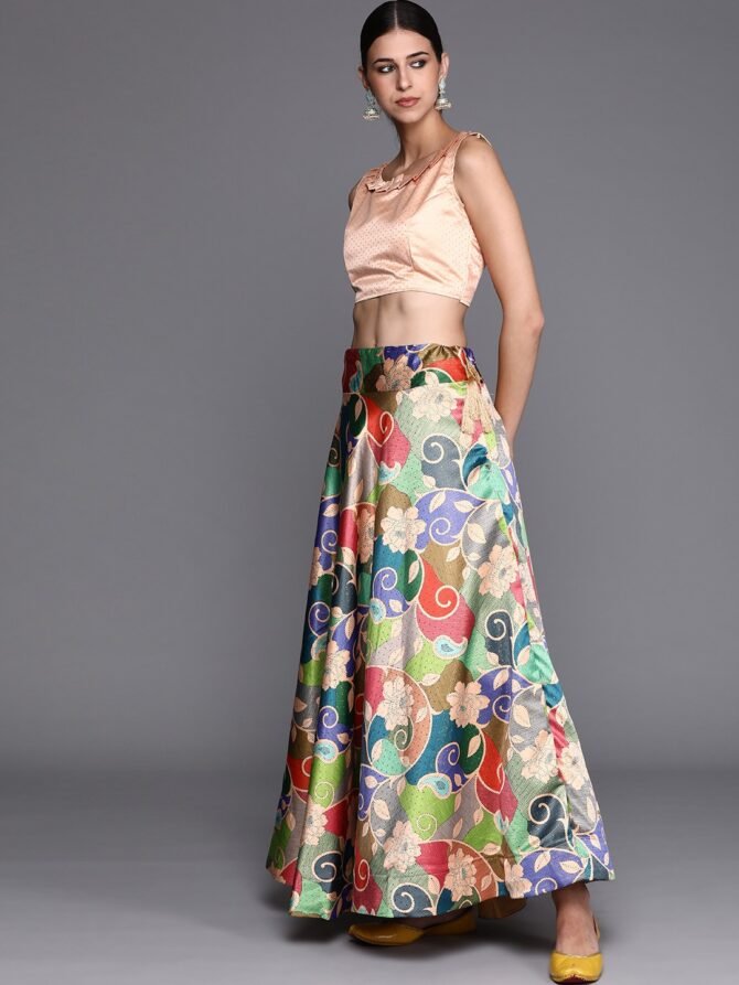 Womens Semi Stiched  Lehenga Choli's
