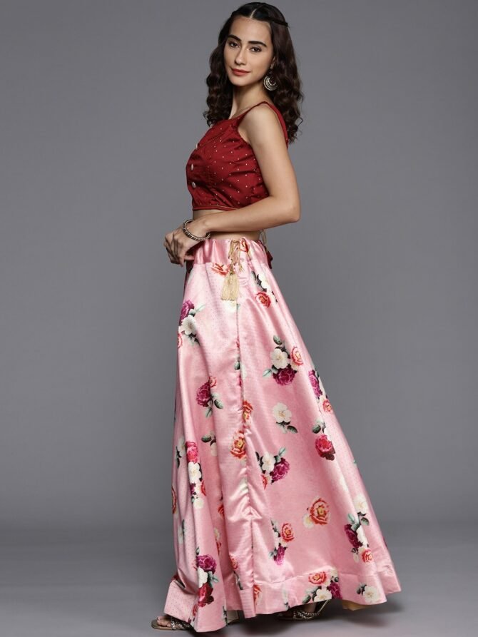 Womens Semi Stiched  Lehenga Choli's