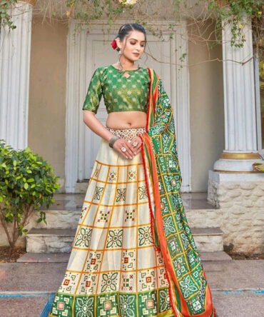 Womens Semi Stiched  Lehenga Choli's