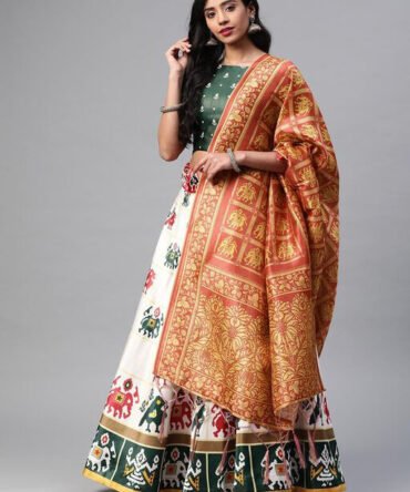 Womens Semi Stiched  Lehenga Choli's