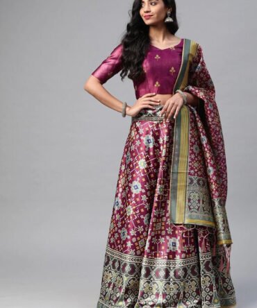 Womens Semi Stiched  Lehenga Choli's
