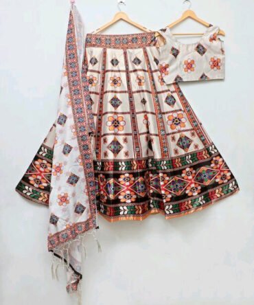 Womens Semi Stiched  Lehenga Choli's