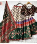 Womens Semi Stiched  Lehenga Choli's