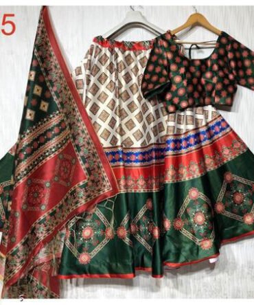 Womens Semi Stiched  Lehenga Choli's