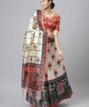 Womens Semi Stiched  Lehenga Choli's