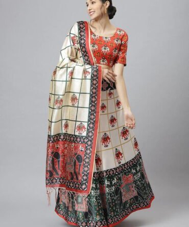 Womens Semi Stiched  Lehenga Choli's