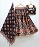 Womens Semi Stiched  Lehenga Choli's