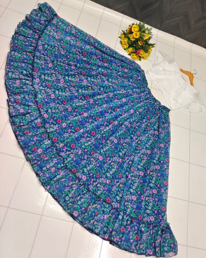 Womens Semi Stiched  Lehenga Choli's