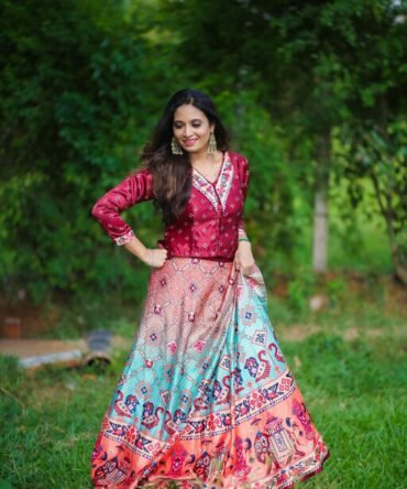 Womens Semi Stiched  Lehenga Choli's