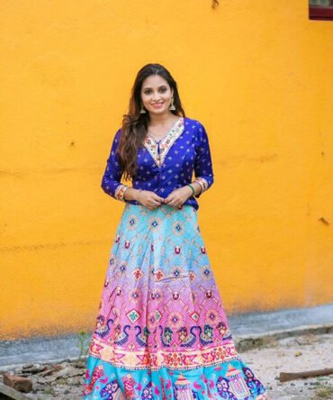 Womens Semi Stiched  Lehenga Choli's