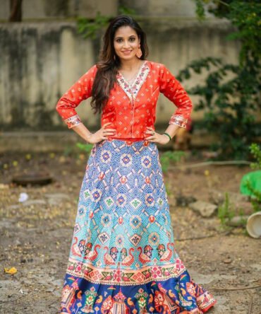Womens Semi Stiched  Lehenga Choli's