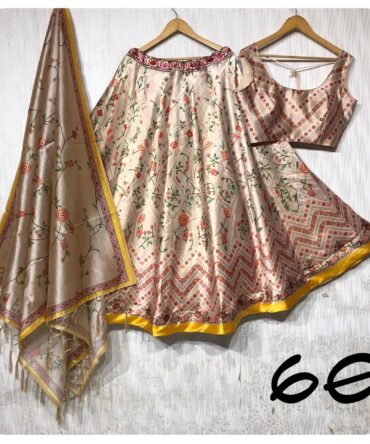 Womens Semi Stiched  Lehenga Choli's