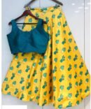 Womens Semi Stiched  Lehenga Choli's
