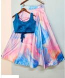 Womens Semi Stiched  Lehenga Choli's