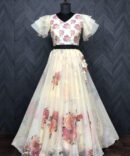 Womens Semi Stiched  Lehenga Choli's