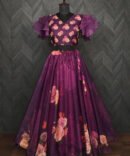 Womens Semi Stiched  Lehenga Choli's