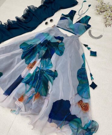 Womens Semi Stiched  Lehenga Choli's