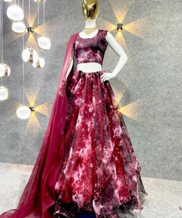 Womens Semi Stiched  Lehenga Choli's