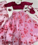 Womens Semi Stiched  Lehenga Choli's