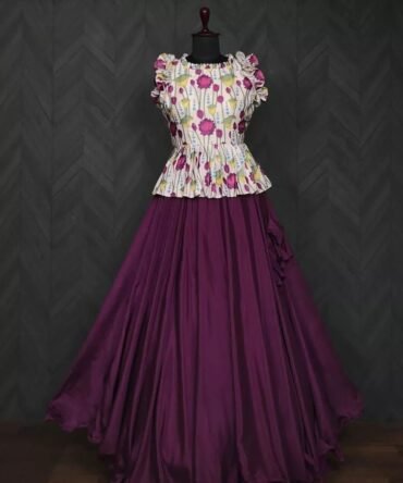 Womens Semi Stiched  Lehenga Choli's
