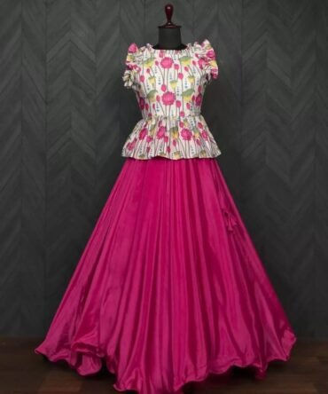 Womens Semi Stiched  Lehenga Choli's