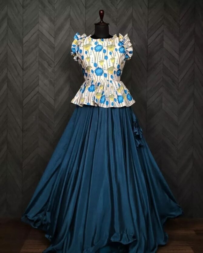 Womens Semi Stiched  Lehenga Choli's