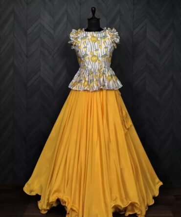 Womens Semi Stiched  Lehenga Choli's