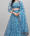 Womens Semi Stiched  Lehenga Choli's