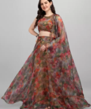 Womens Semi Stiched  Lehenga Choli's