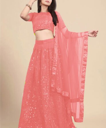 Womens Semi Stiched  Lehenga Choli's