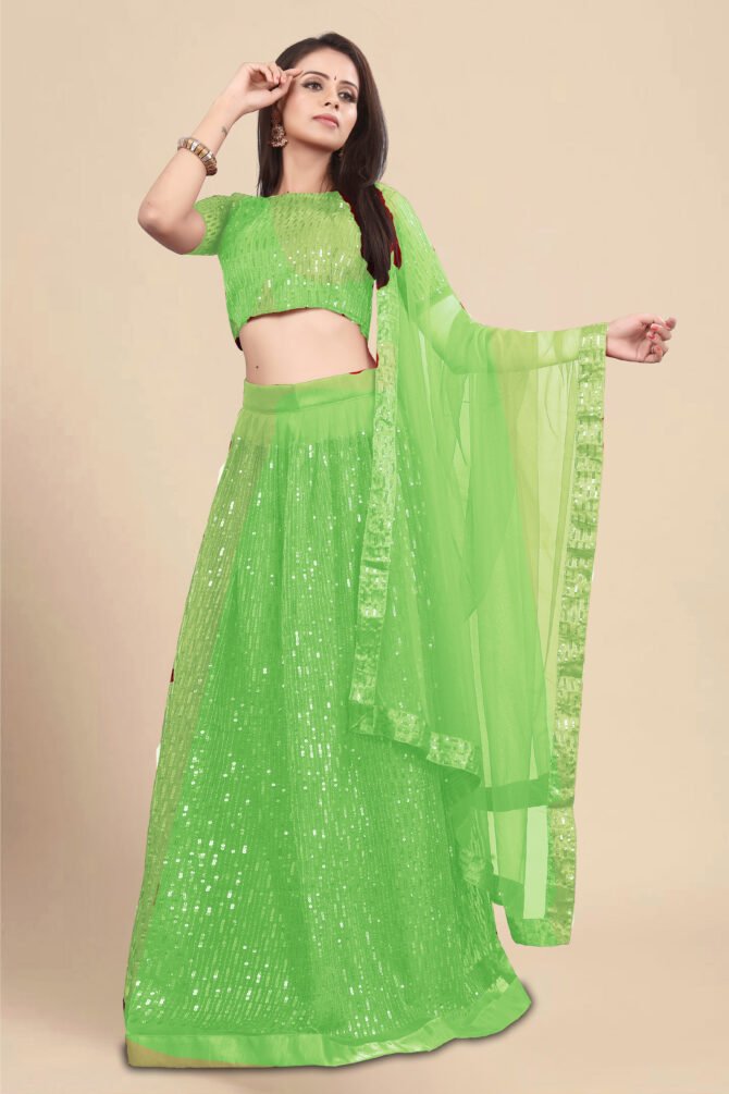 Womens Semi Stiched  Lehenga Choli's