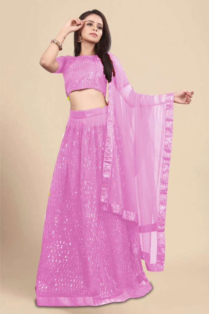 Womens Semi Stiched  Lehenga Choli's