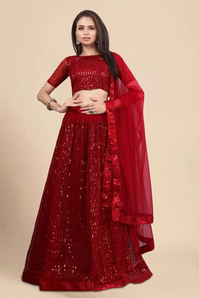 Womens Semi Stiched  Lehenga Choli's