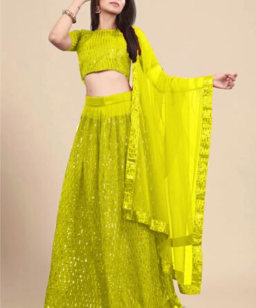 Womens Semi Stiched  Lehenga Choli's