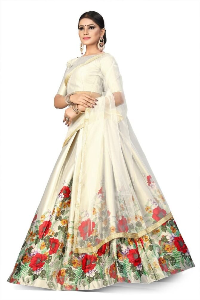 Womens Semi Stiched  Lehenga Choli's