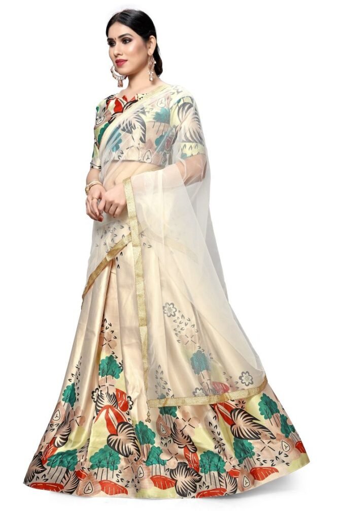 Womens Semi Stiched  Lehenga Choli's