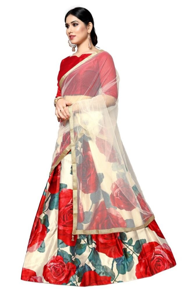 Womens Semi Stiched  Lehenga Choli's