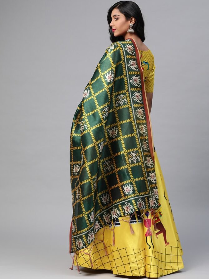 Womens Semi Stiched  Lehenga Choli's