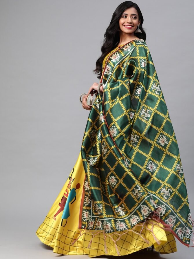 Womens Semi Stiched  Lehenga Choli's